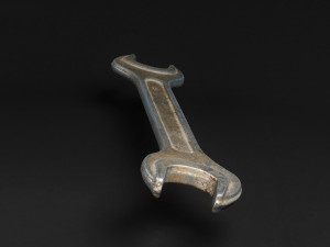 wrench game-ready photoscan 03 Modelo 3D