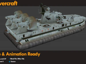 Hovercraft 3D Model