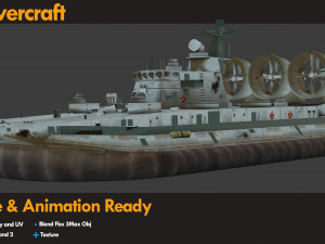 Hovercraft 3D Модель