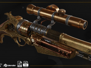 Steampunk 3D Модель