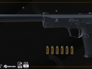 Vektor SP1 3D Модель