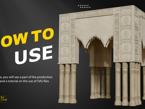 6 Arabic and Islamic Buildings Modelo 3D