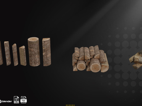 30 Medieval Torches Lantern 3D Model