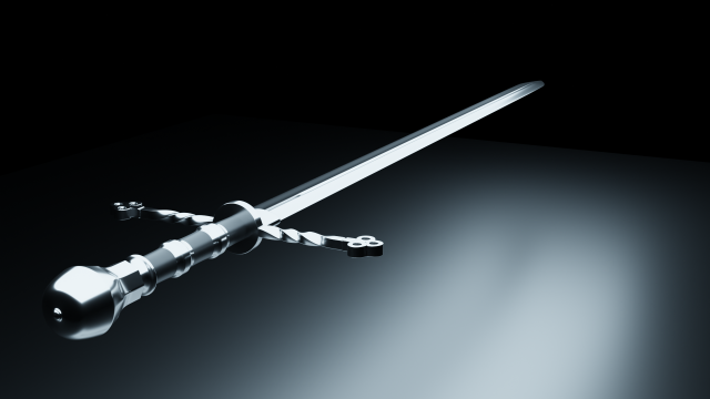 sword Modello 3D .c4d .max .obj .3ds .fbx .stl .blend