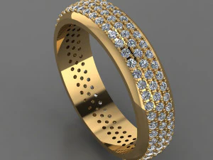 Anel de joias Modelo 3D