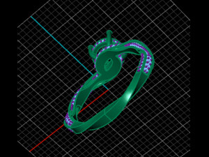 Solitaire Ring 3D Модель