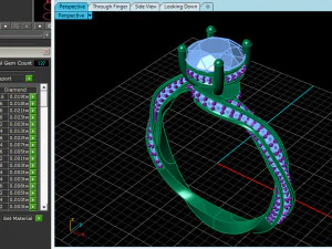 Solitaire Ring 3D Model