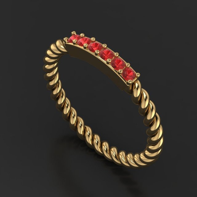Jewellry Ring 3D-Modell .c4d .max .obj .3ds .fbx .stl .blend 