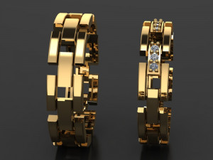 Set Ring Modello 3D