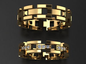 Set Ring Modello 3D