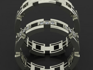 Set Ring Modello 3D
