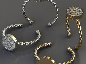 Free Size Ring 3D Model