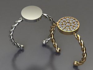 Free Size Ring 3D Model