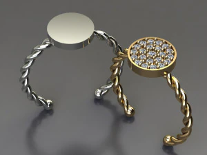 Free Size Ring 3D Model