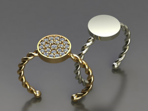 Free Size Ring 3D Model