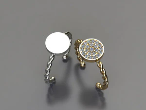 Free Size Ring 3D Model