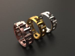 Tiffany Ring 3D Model