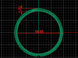 Anel Tiffany Modelo 3D