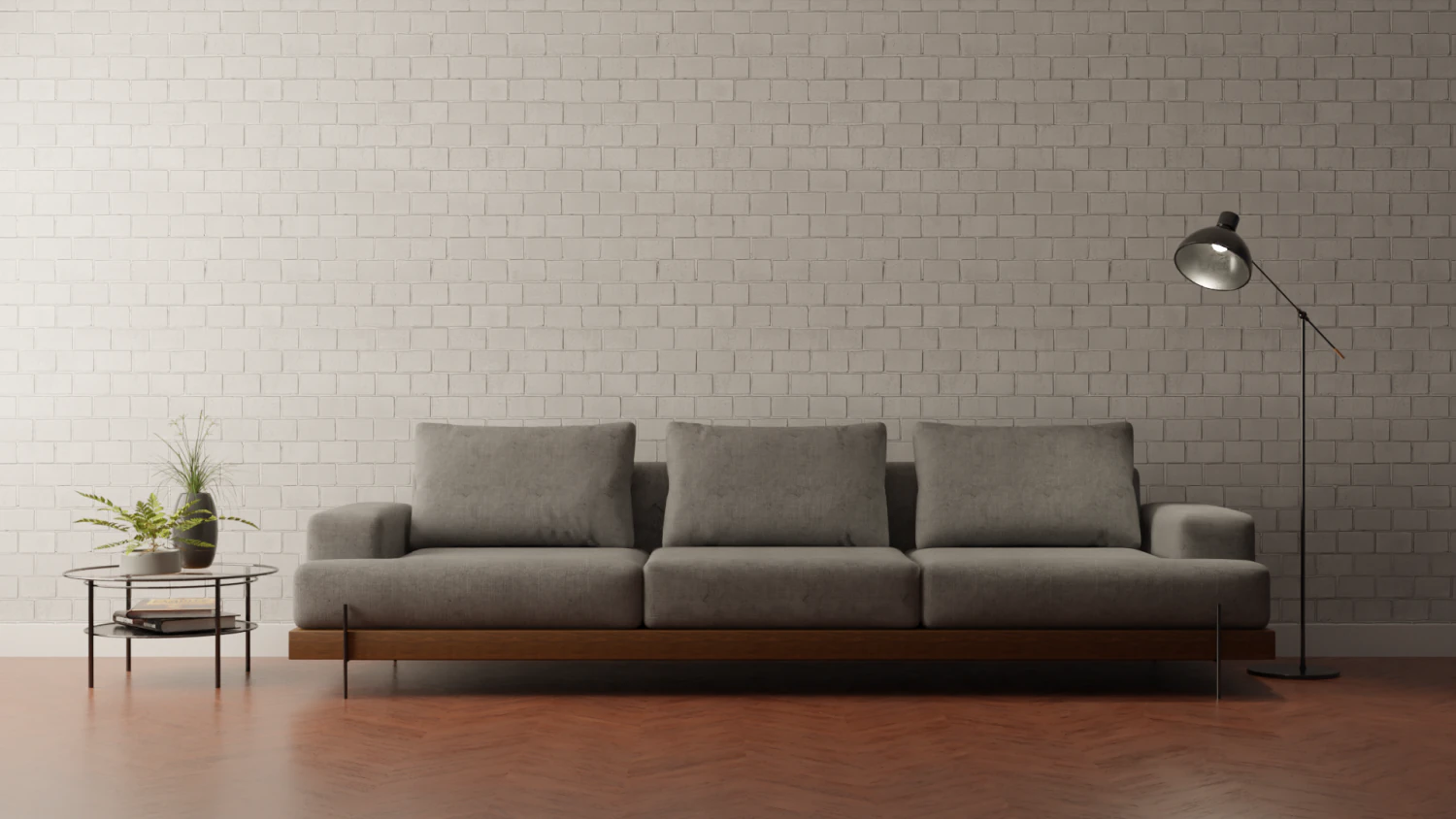 modern style sofa interior - interior 3d scene 3D Model .c4d .max .obj .3ds .fbx .stl .blend 