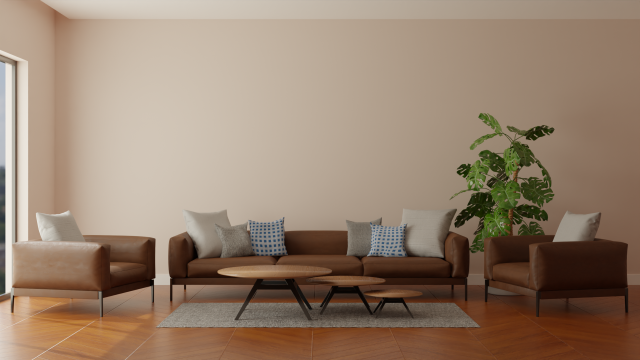 modern sofa set - interior 3d scene Model 3D .c4d .max .obj .3ds .fbx .stl .blend 