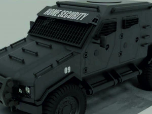 police car 3D Model