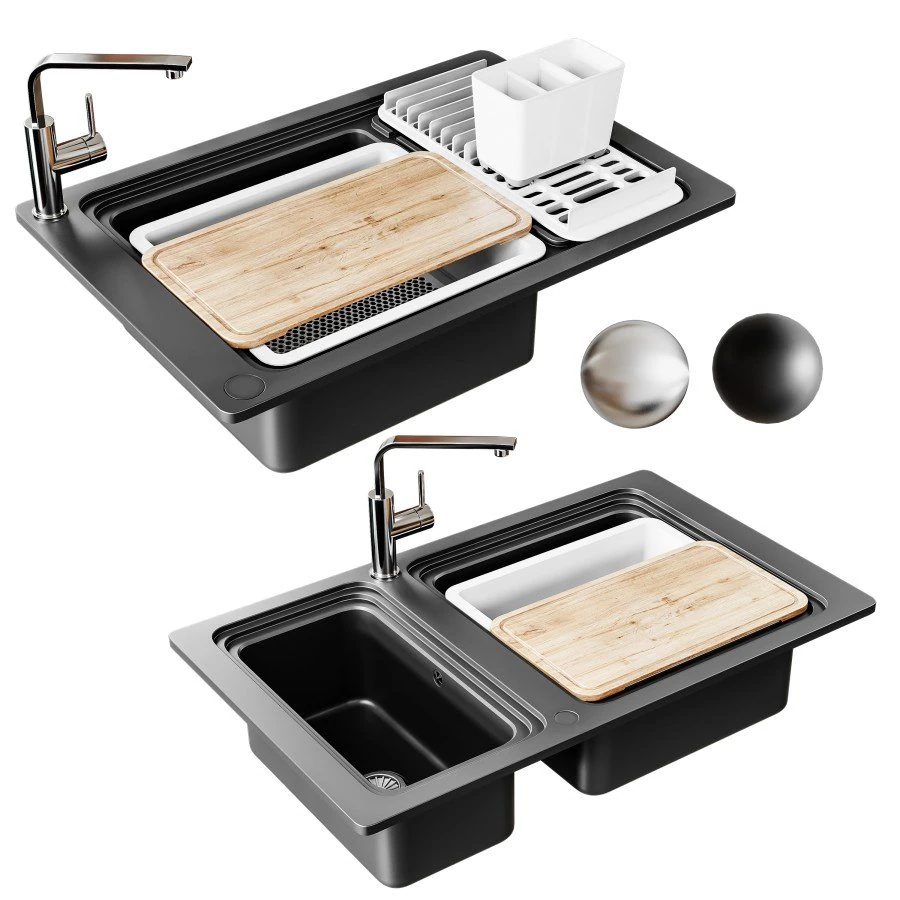 sink01 3D Model .c4d .max .obj .3ds .fbx .stl .blend
