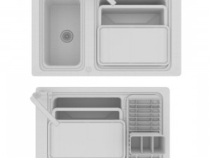 sink01 3D Модель