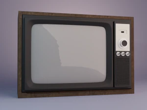soviet old tv 3D Model