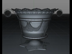 Retro Candy Bowl 3D Model