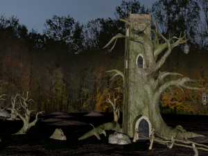Tree tower 3D Model