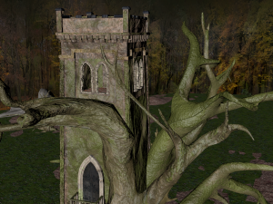 Tree tower 3D Model