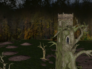 Tree tower 3D Model