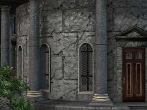 Fantasy Cathedral 3D Model