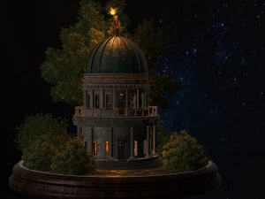 Fantezi Katedrali 3D Model