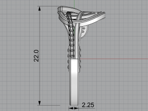 Leaflet 3D Принт Модель