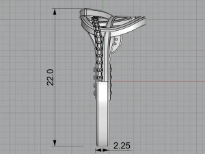 传单 3D 打印模型
