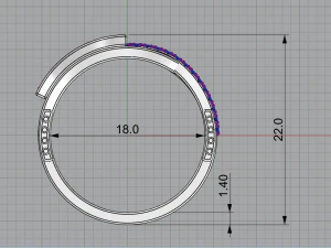 传单 3D 打印模型
