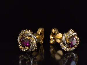 耳环小夹 3D 打印模型