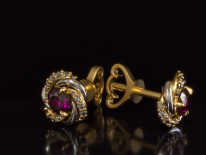 Earring Pusset 3Dプリントモデル