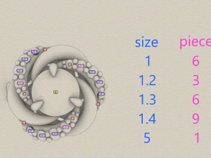 Earring Pusset 3Dプリントモデル