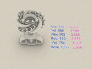 Earring Pusset 3D Print Model