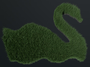 Lawn Svan 3D Model