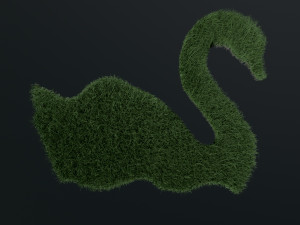 Lawn Svan 3D Model