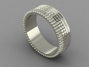 mans ring 3D 模型