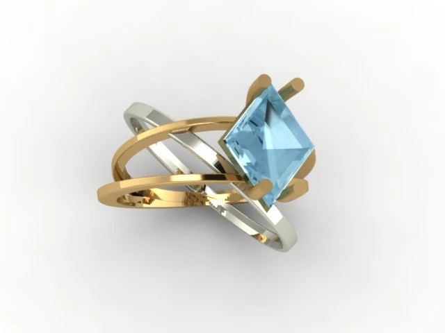 womans ring 3D Model .c4d .max .obj .3ds .fbx .stl .blend