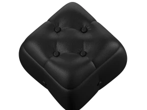 Rectangular leather pouffe 3D Model