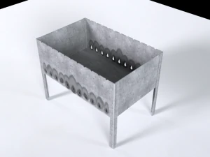 prosty grill Model 3D