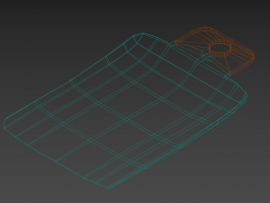 simple cutting board 3D Модель