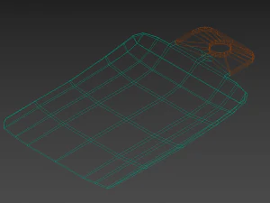 simple cutting board 3D Model