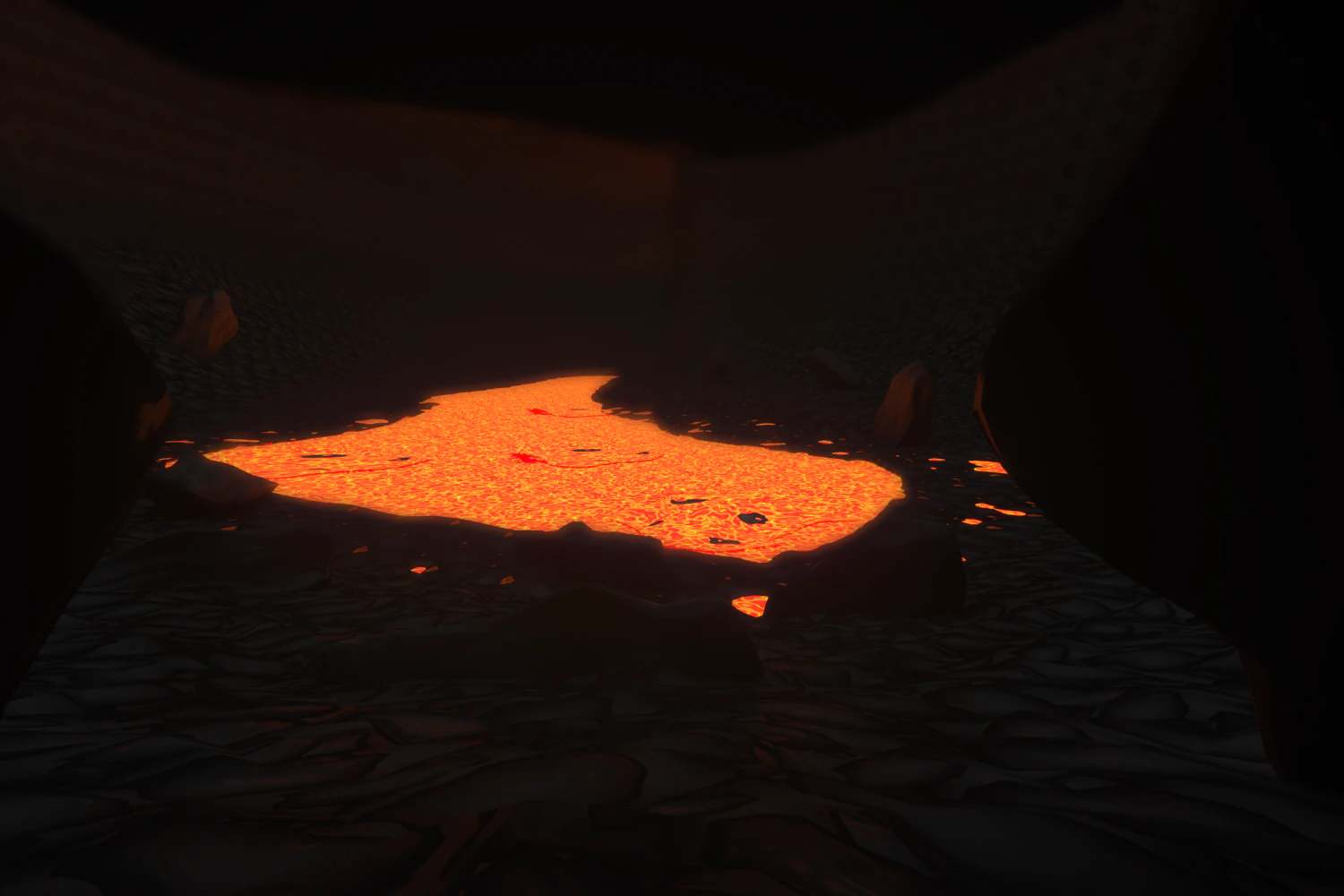 simple lava and environment CG Textures .c4d .max .obj .3ds .fbx .stl .blend 